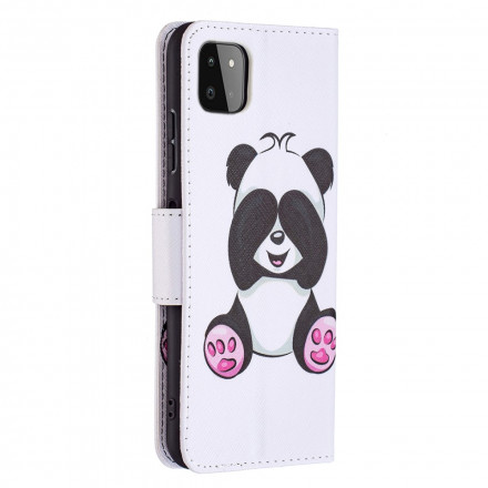 Housse Samsung Galaxy A22 5G Panda Fun Housse Samsung Galaxy A22 5G Panda Fun