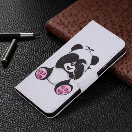 Housse Samsung Galaxy A22 5G Panda Fun