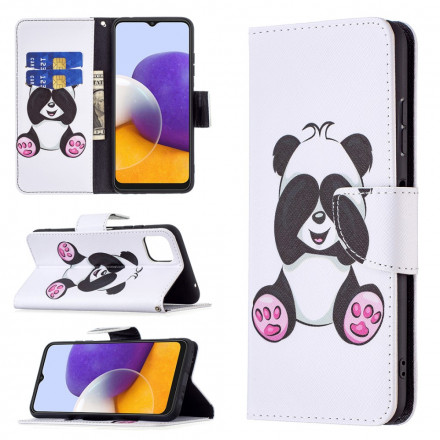 Housse Samsung Galaxy A22 5G Panda Fun Housse Samsung Galaxy A22 5G Panda Fun