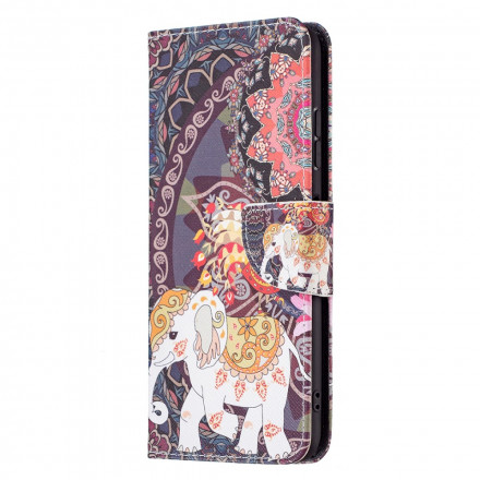 Housse Samsung Galaxy A22 5G Éléphant Indien Housse Samsung Galaxy A22 5G Éléphant Indien