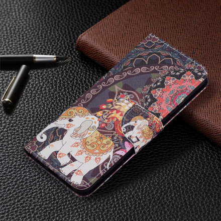 Housse Samsung Galaxy A22 5G Éléphant Indien Housse Samsung Galaxy A22 5G Éléphant Indien