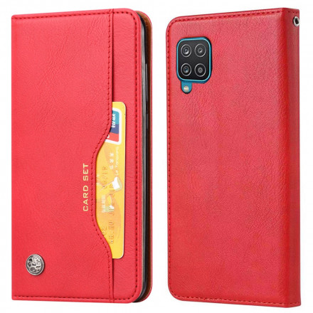 Flip Cover Samsung Galaxy A22 4G Simili Cuir Porte-Cartes Flip Cover Samsung Galaxy A22 4G Simili Cuir Porte-Cartes