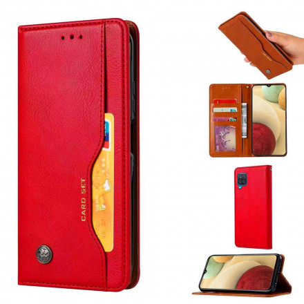 Flip Cover Samsung Galaxy A22 4G Simili Cuir Porte-Cartes Flip Cover Samsung Galaxy A22 4G Simili Cuir Porte-Cartes