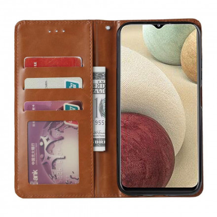 Flip Cover Samsung Galaxy A22 4G Simili Cuir Porte-Cartes Flip Cover Samsung Galaxy A22 4G Simili Cuir Porte-Cartes