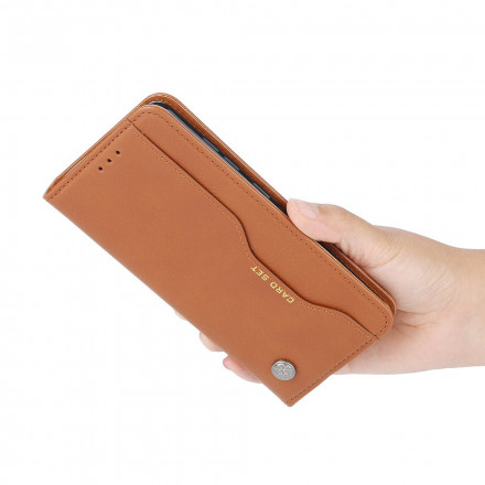 Flip Cover Samsung Galaxy A22 4G Simili Cuir Porte-Cartes Flip Cover Samsung Galaxy A22 4G Simili Cuir Porte-Cartes