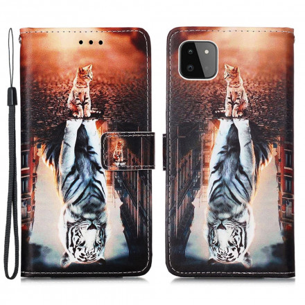 Housse Samsung Galaxy A22 5G Chaton Housse Samsung Galaxy A22 5G Chaton