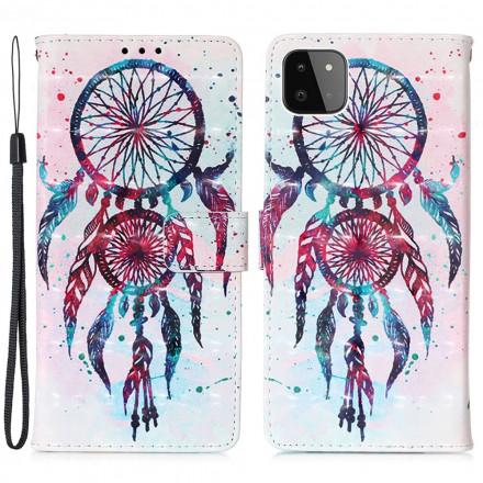 Housse Samsung Galaxy A22 5G Attrape Rêves Aquarelle Housse Samsung Galaxy A22 5G Attrape Rêves Aquarelle