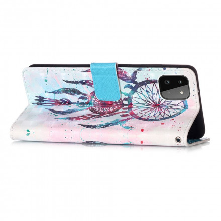 Housse Samsung Galaxy A22 5G Attrape Rêves Aquarelle Housse Samsung Galaxy A22 5G Attrape Rêves Aquarelle