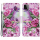 Housse Samsung Galaxy A22 5G Papillons et Tulipes