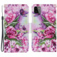 Housse Samsung Galaxy A22 5G Papillons et Tulipes Housse Samsung Galaxy A22 5G Papillons et Tulipes