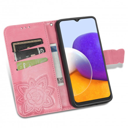 Housse Samsung Galaxy A22 4G Demi Papillons Housse Samsung Galaxy A22 4G Demi Papillons