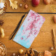 Housse Samsung Galaxy A22 5G Branches Rouges à Lanière Housse Samsung Galaxy A22 5G Branches Rouges à Lanière