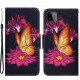 Housse Samsung Galaxy A22 5G Papillon et Lotus
