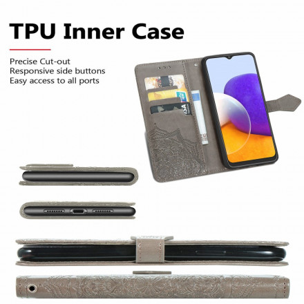 Housse Samsung Galaxy A22 4G Mandala Moyen Age Housse Samsung Galaxy A22 4G Mandala Moyen Age