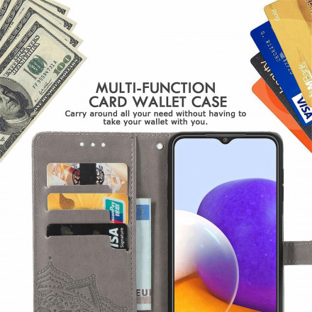 Housse Samsung Galaxy A22 4G Mandala Moyen Age Housse Samsung Galaxy A22 4G Mandala Moyen Age