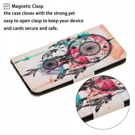 Housse Samsung Galaxy A22 5G Aquarelle Attrape Rêves Housse Samsung Galaxy A22 5G Aquarelle Attrape Rêves