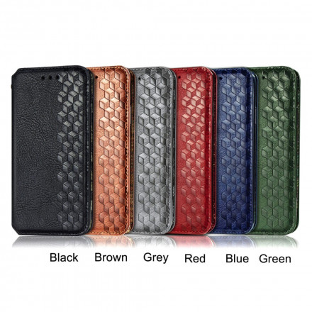 Flip Cover Samsung Galaxy A22 4G Effet Cuir Texture Diamant Flip Cover Samsung Galaxy A22 4G Effet Cuir Texture Diamant