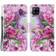Housse Samsung Galaxy A22 4G Papillons et Tulipes Housse Samsung Galaxy A22 4G Papillons et Tulipes