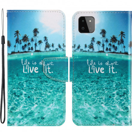 Housse Samsung Galaxy A22 5G Live It à Lanière Housse Samsung Galaxy A22 5G Live It à Lanière