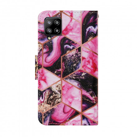 Housse Samsung Galaxy A22 4G Marbre Géométrique Housse Samsung Galaxy A22 4G Marbre Géométrique