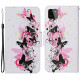 Housse Samsung Galaxy A22 5G Papillons et Lanière Housse Samsung Galaxy A22 5G Papillons et Lanière