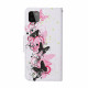 Housse Samsung Galaxy A22 5G Papillons et Lanière Housse Samsung Galaxy A22 5G Papillons et Lanière