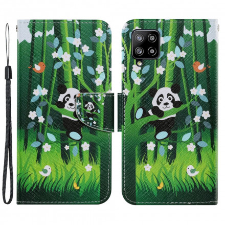 Housse Samsung Galaxy A22 4G Promenade de Panda Housse Samsung Galaxy A22 4G Promenade de Panda