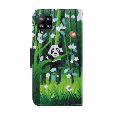 Housse Samsung Galaxy A22 4G Promenade de Panda Housse Samsung Galaxy A22 4G Promenade de Panda