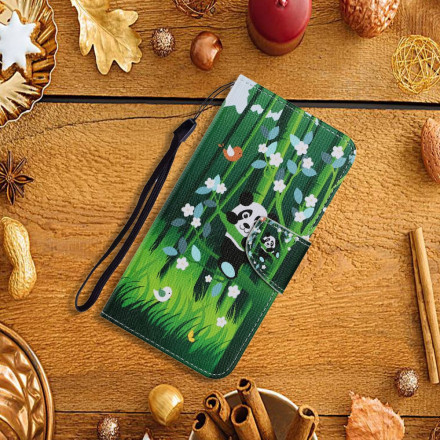 Housse Samsung Galaxy A22 4G Promenade de Panda Housse Samsung Galaxy A22 4G Promenade de Panda