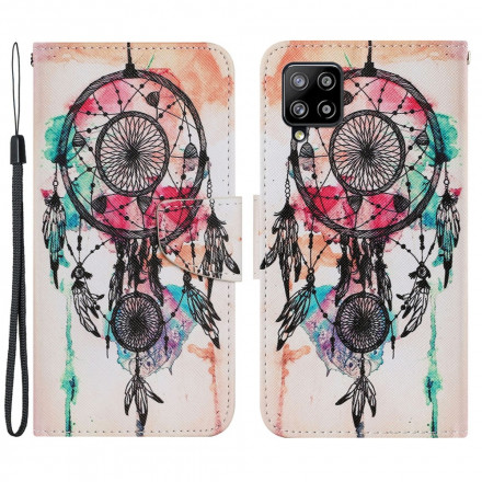 Housse Samsung Galaxy A22 4G Aquarelle Attrape Rêves Housse Samsung Galaxy A22 4G Aquarelle Attrape Rêves