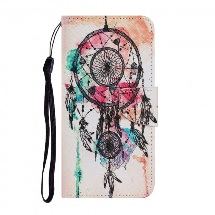 Housse Samsung Galaxy A22 4G Aquarelle Attrape Rêves Housse Samsung Galaxy A22 4G Aquarelle Attrape Rêves