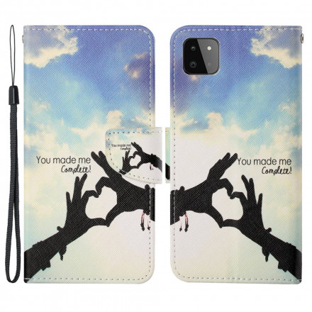 Housse Samsung Galaxy A22 5G Complete avec Lanière Housse Samsung Galaxy A22 5G Complete avec Lanière