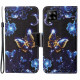 Housse Samsung Galaxy A22 4G Précieux Papillons à Lanière