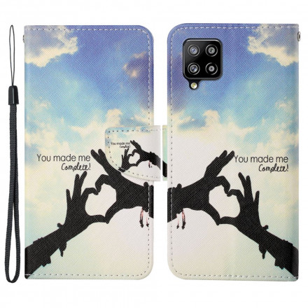 Housse Samsung Galaxy A22 4G Complete avec Lanière Housse Samsung Galaxy A22 4G Complete avec Lanière
