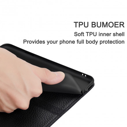Flip Cover Samsung Galaxy A22 4G Simili Cuir Litchi Ultra Chic Flip Cover Samsung Galaxy A22 4G Simili Cuir Litchi Ultra Chic