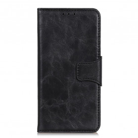 Housse Samsung Galaxy A22 5G Cuir Fendu Fermoir Réversible