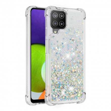 Coque Samsung Galaxy A22 4G Désires Paillettes