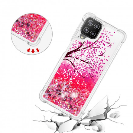 Coque Samsung Galaxy A22 4G Arbre Paillettes