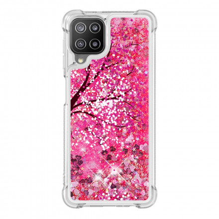 Coque Samsung Galaxy A22 4G Arbre Paillettes Coque Samsung Galaxy A22 4G Arbre Paillettes