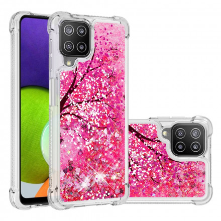 Coque Samsung Galaxy A22 4G Arbre Paillettes Coque Samsung Galaxy A22 4G Arbre Paillettes
