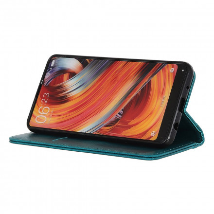 Flip Cover Samsung Galaxy A22 5G Version Cuir Litchi Fendu Flip Cover Samsung Galaxy A22 5G Version Cuir Litchi Fendu