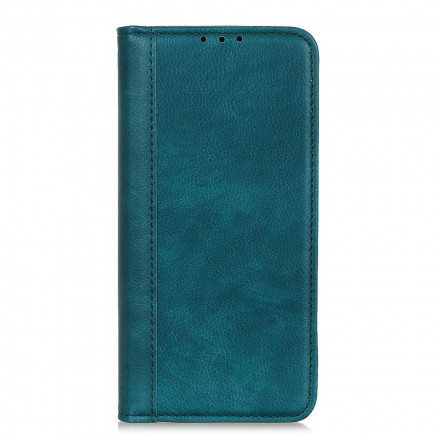 Flip Cover Samsung Galaxy A22 5G Version Cuir Litchi Fendu Flip Cover Samsung Galaxy A22 5G Version Cuir Litchi Fendu