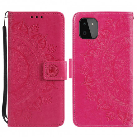 Housse Samsung Galaxy A22 5G Mandala Soleil Housse Samsung Galaxy A22 5G Mandala Soleil