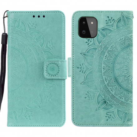 Housse Samsung Galaxy A22 5G Mandala Soleil