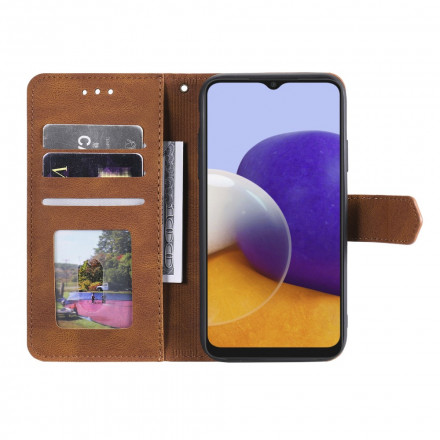 Housse Samsung Galaxy A22 5G Skin-Touch Coutures Housse Samsung Galaxy A22 5G Skin-Touch Coutures