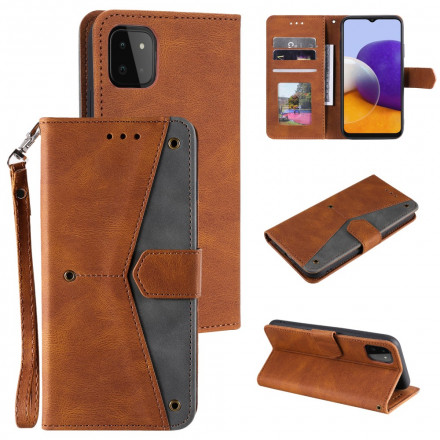 Housse Samsung Galaxy A22 5G Skin-Touch Coutures Housse Samsung Galaxy A22 5G Skin-Touch Coutures