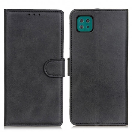 Housse Samsung Galaxy A22 5G Effet Cuir Mat Rétro Housse Samsung Galaxy A22 5G Effet Cuir Mat Rétro