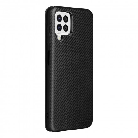 Flip Cover Samsung Galaxy A22 4G Fibre Carbone Flip Cover Samsung Galaxy A22 4G Fibre Carbone