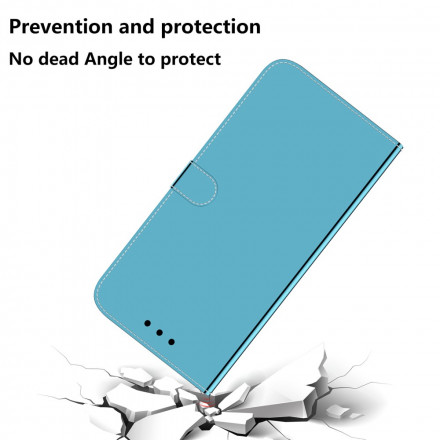 Housse Samsung Galaxy A22 4G Simili Cuir Couverture MIroir Housse Samsung Galaxy A22 4G Simili Cuir Couverture MIroir