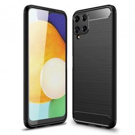 Coque Samsung Galaxy A22 4G Fibre Carbone Brossée